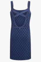 Sleeveless Wavy Rib Genna Mirage Dress