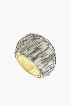 Nirvana Ring, Gray, Gold-Tone PVD Nirvana Ring, Gray, Gold-Tone PVD