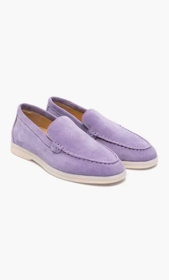 LUDOVICA GIRL PURPLE SUEDE
