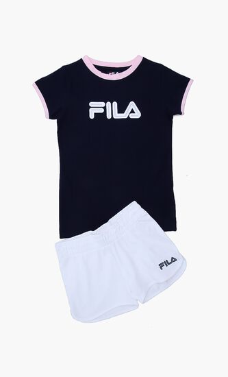 Lulu Solid Tee Shorts Set