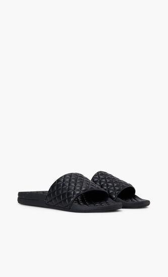 WOMENS LUSSO SLIDE BLACK