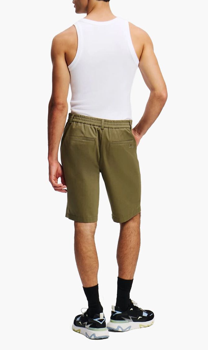 Embroidery Chino Shorts