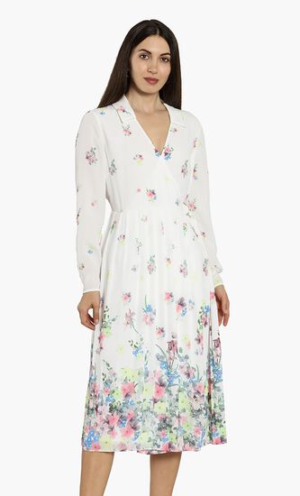 Ellian Pergola Printed Midi Dress