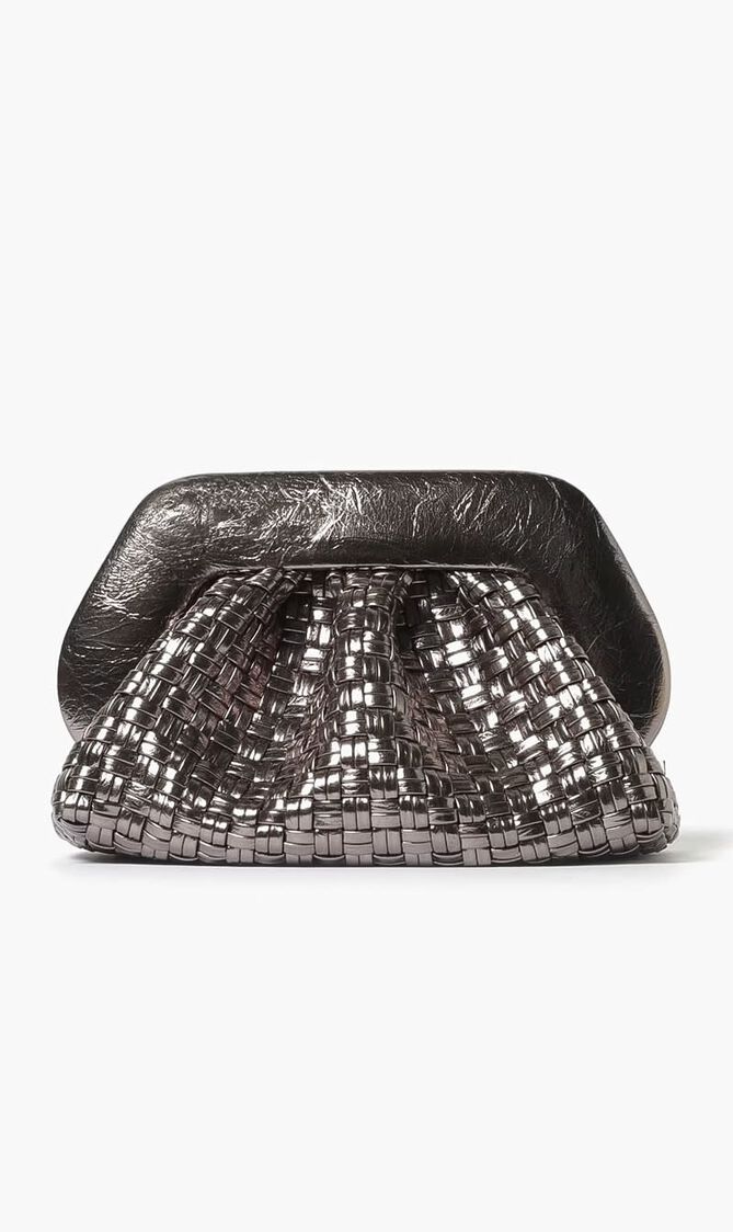 TIA MICRO WEAVED LAMINATED DARK SILVER