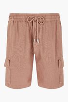 Rose Linen Shorts