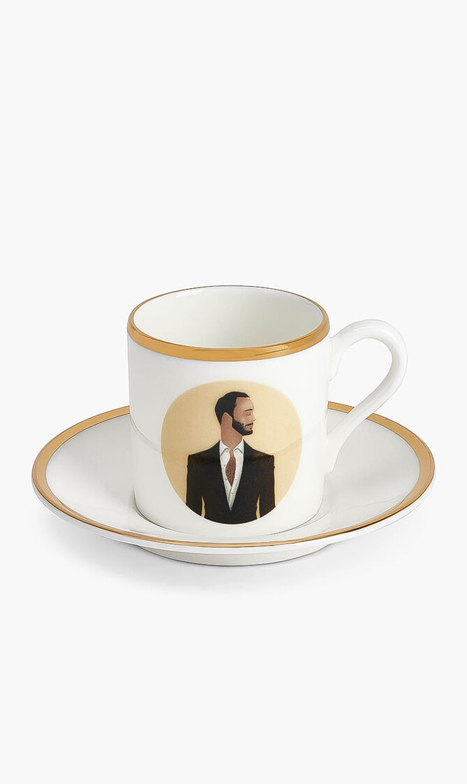 Tom Espresso Cup & Saucer