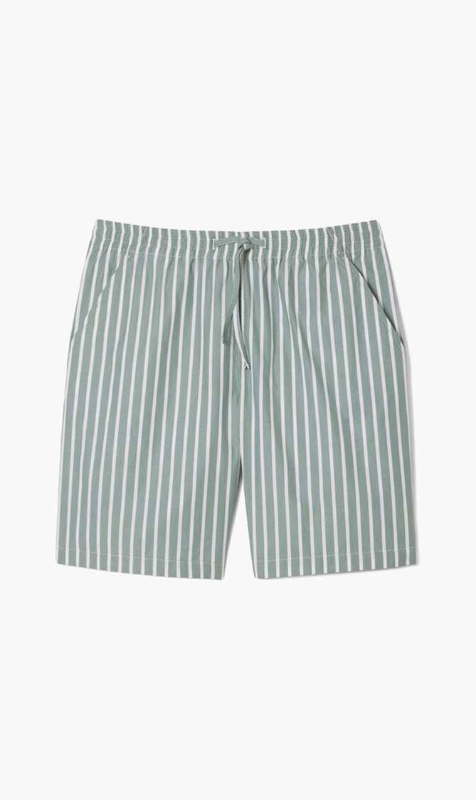 Relaxed Fit Striped Shorts
