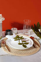 Woven Wicker Circular Table Mat