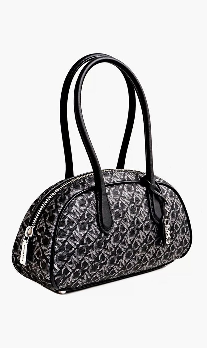 Lulu SM Handle Satchel Metalic Logo