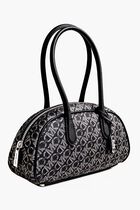 Lulu SM Handle Satchel Metalic Logo