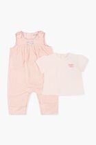 OVERALLS T SHIRT SET