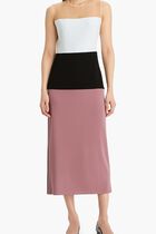 COLORBLOCK JERSEY DRESS