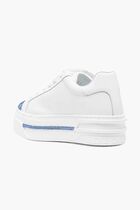 WHITE CALF SILVER SHADE STRASS