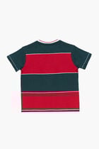 Cotton T-shirt with Accent Print Cotton T-shirt with Accent Print