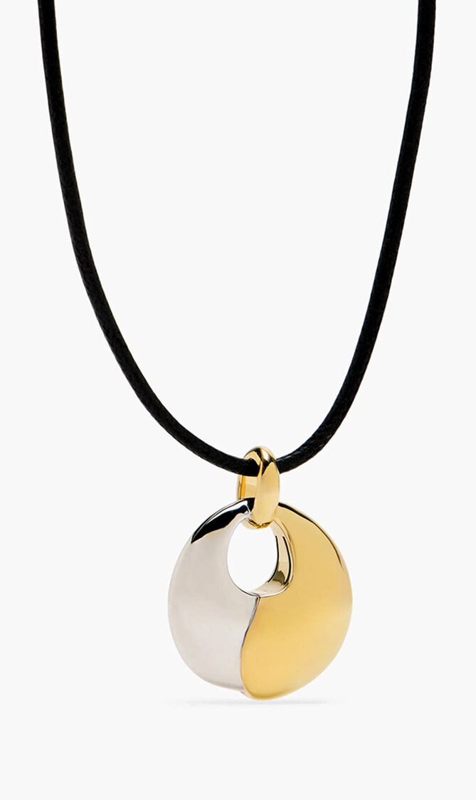 Sculptural Pebble Pendant Necklace Set