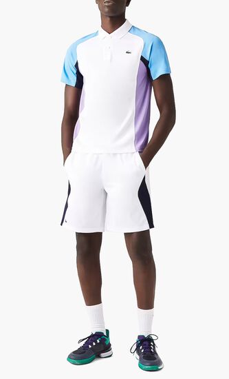 Thermo-regulating Piqué Tennis Polo Shirt