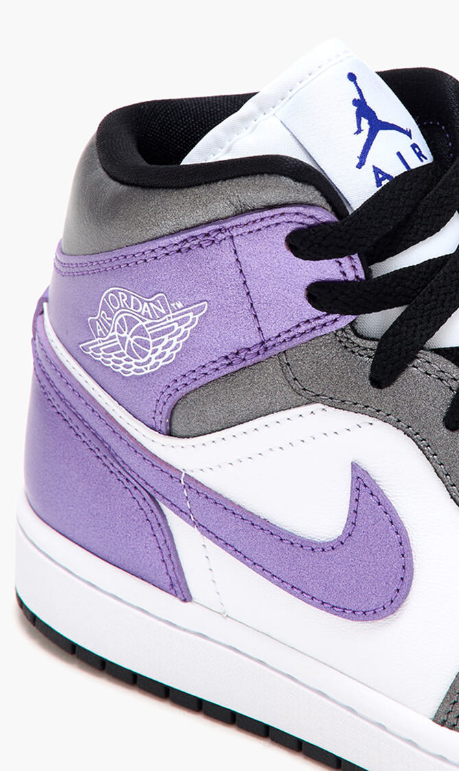 Air Jordan 1 Mid SE 'Metallic Purple' sneakers