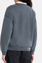 SPENCER SWEATSHIRT HEARTS WASHED BLACK