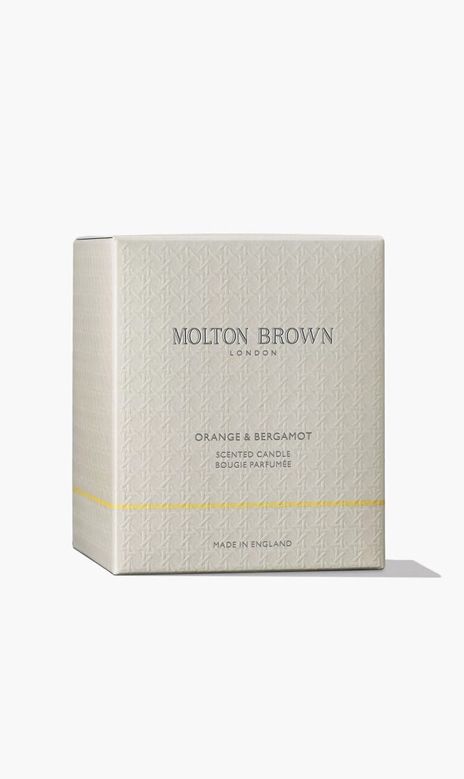 Orange & Bergamot Signature Candle, Single Wick