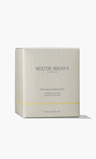 Orange & Bergamot Signature Candle, Single Wick