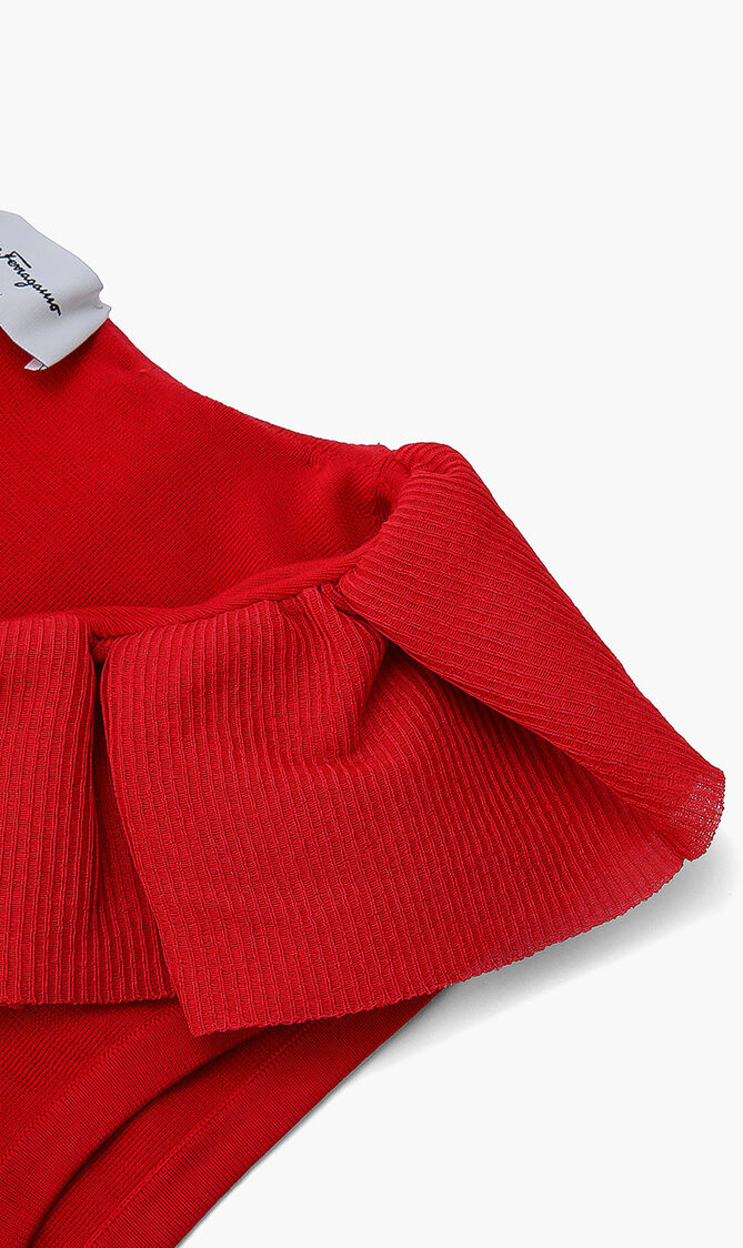 Rouches Sleevesless Blouse