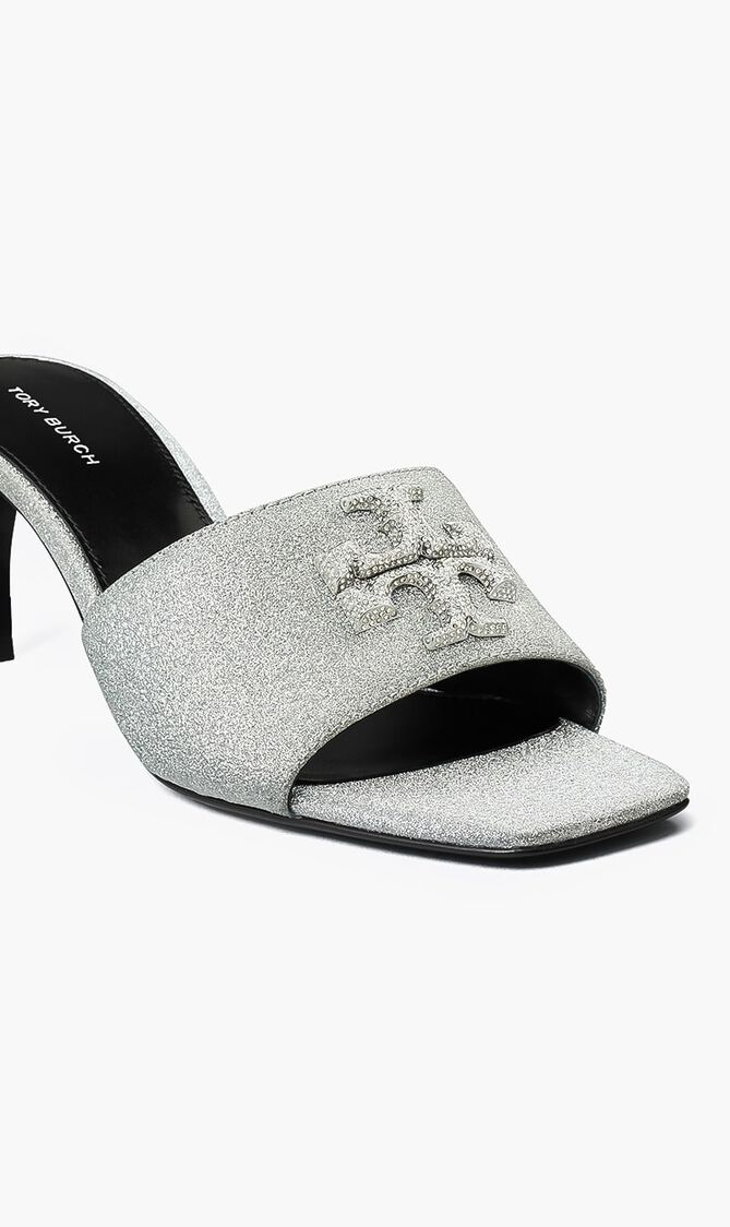 ELEANOR PAVE MULE SANDAL 65MM