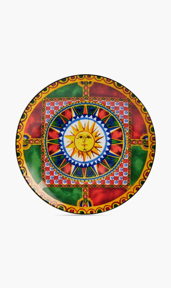 Carretto Sun Bread Plate Round 17cm Set Of 2