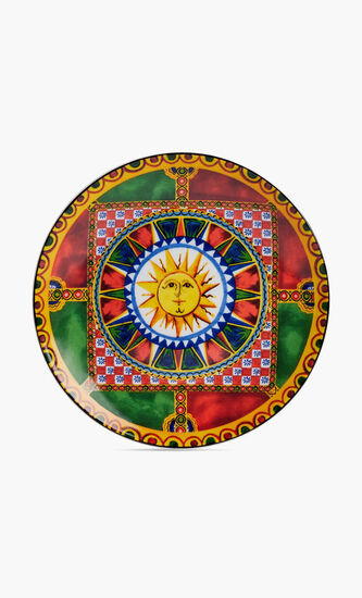 Carretto Sun Bread Plate Round 17cm Set Of 2