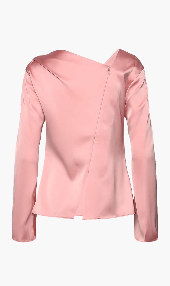 Asymmetrical Long Sleeve Top