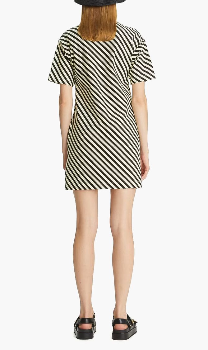 Pocket Stripe Tshirt Dress