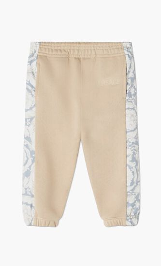 SWEATPANT FLEECE + BAROCCO KIDS CANVAS POLY + VERSACE EMBROIDERY