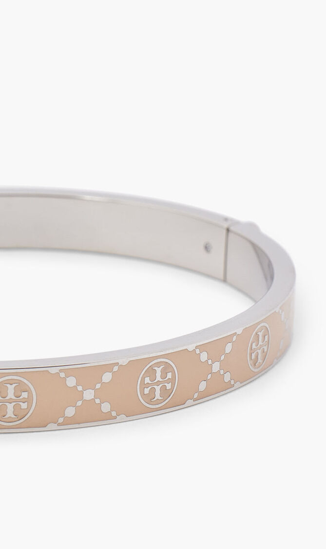 T MONOGRAM HINGE BRACELET