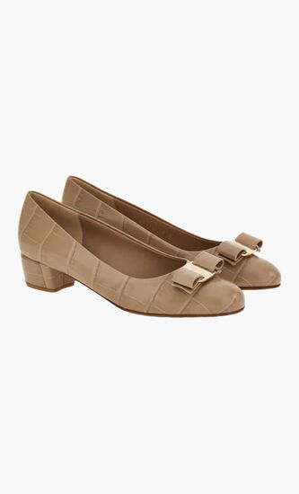 Vara Crocodile Pumps