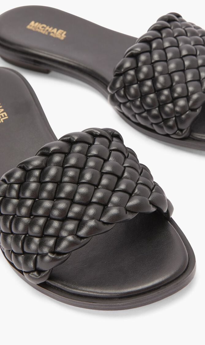 Buy MICHAEL KORS DEANNA BRAID SLIDE for SAR The Deal Outlet