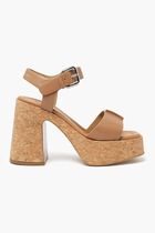 Skyla Buckled Platform Sandals