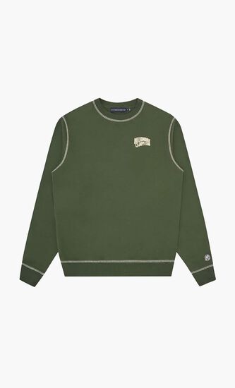 Arch Logo Contrast Stitch Hoodie