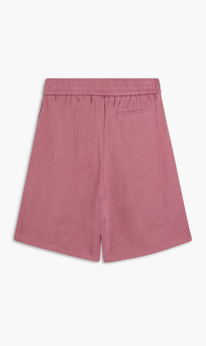 SHORT NON-GAUZED SWEATSHIRT FABRIC OVERDYED + VERSACE PRINT