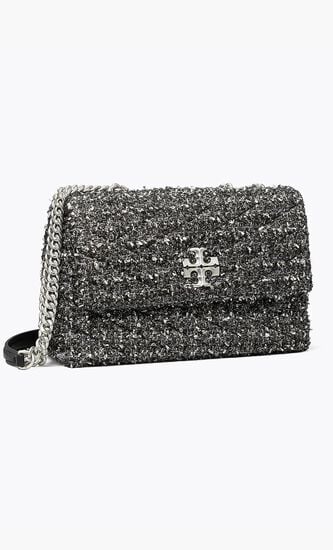 KIRA TWEED SMALL CONVERTIBLE SHOULDER BAG