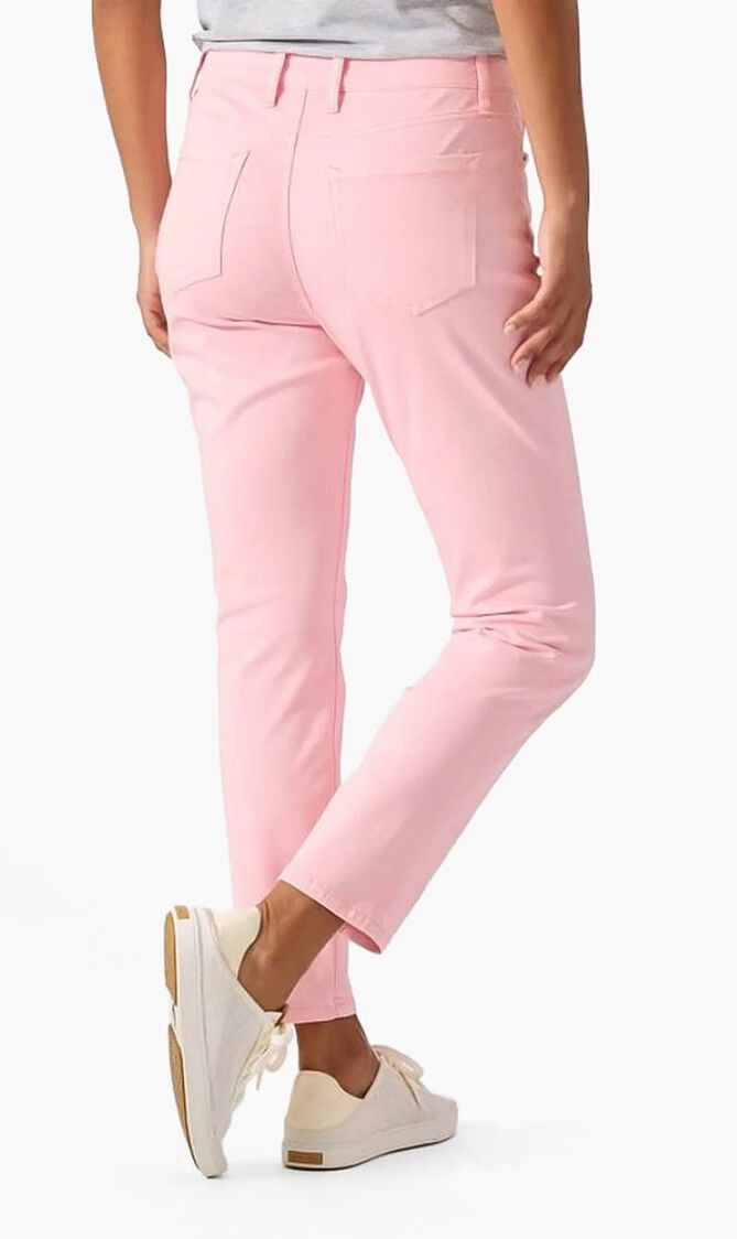 Boracay Beach High-Rise Ankle Jeans
