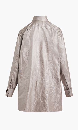 AVP OVERSIZE TAUPE LONG-SLEEVED SHIRT