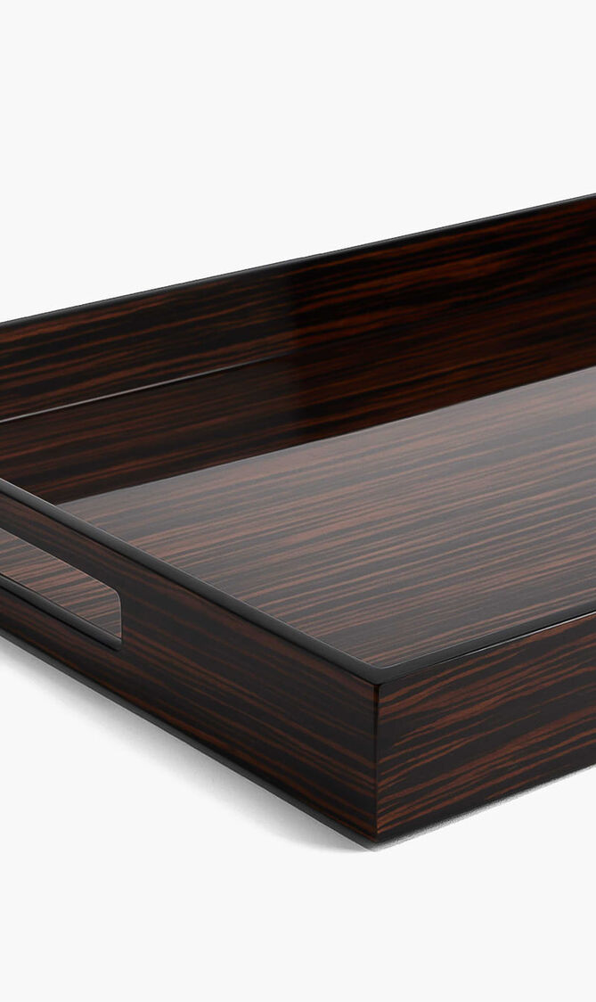 Macassar Ebony Rectangular Tray