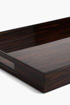 Macassar Ebony Rectangular Tray
