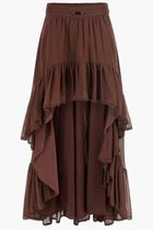 Marciano Flounced Long Skirt