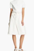 DENIM DECONSTRUCTED SKIRT