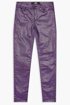 SHINY SKINNY DENIM PANTS