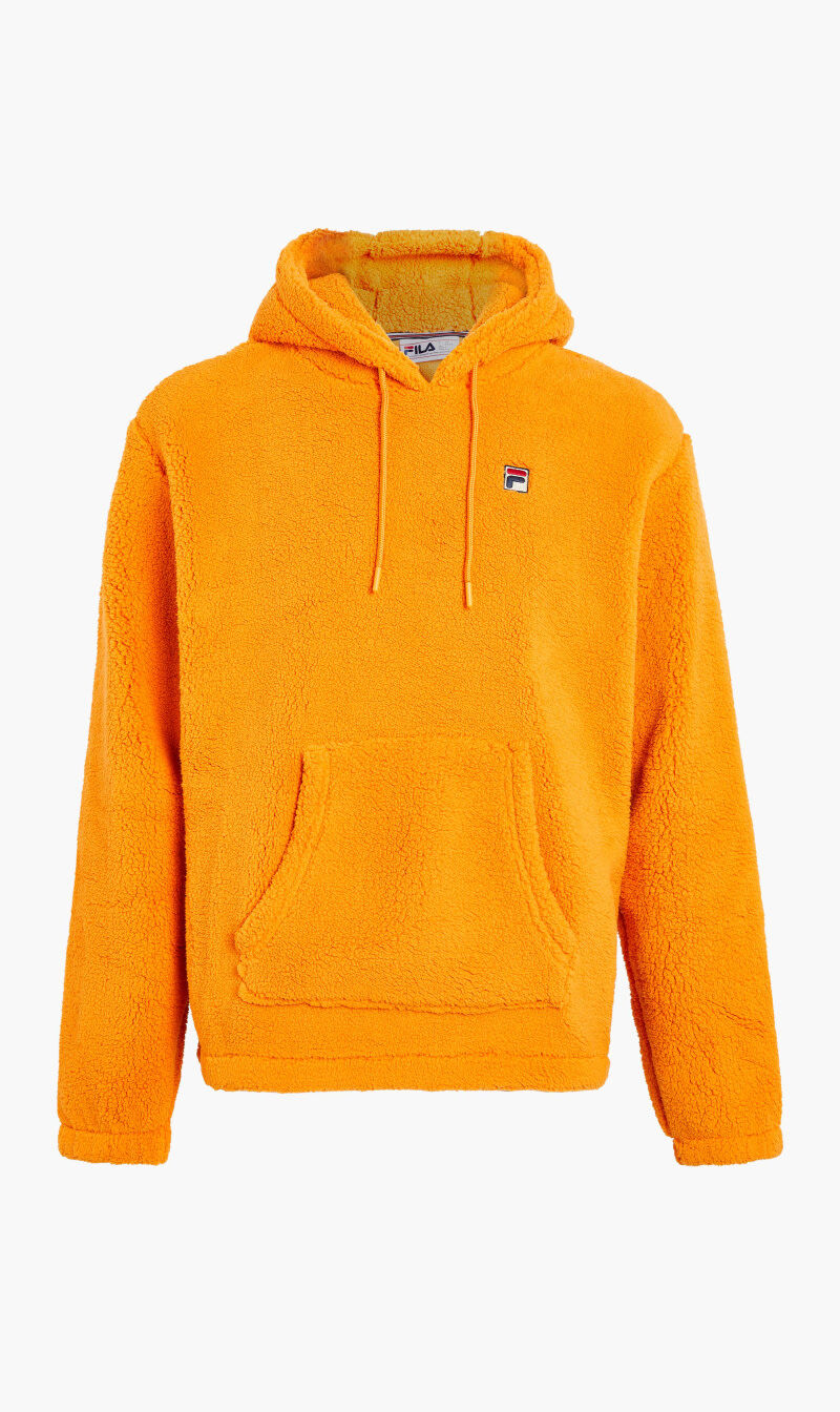 Fila orange hoodie top
