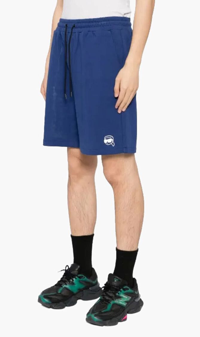 Logo Embroidered Shorts