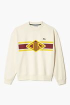 Round Neck Loose Fit Printed Sweatshirt