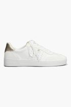 Logo Detail Lace Up Sneakers