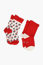 2-Pack Printed Socks